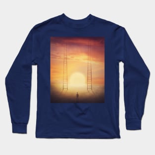 choose the ladder to paradise Long Sleeve T-Shirt